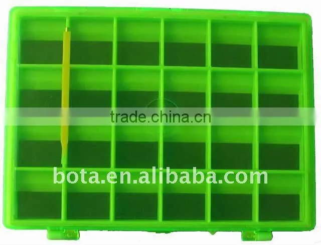 Double-sided magnetic fishing hook box