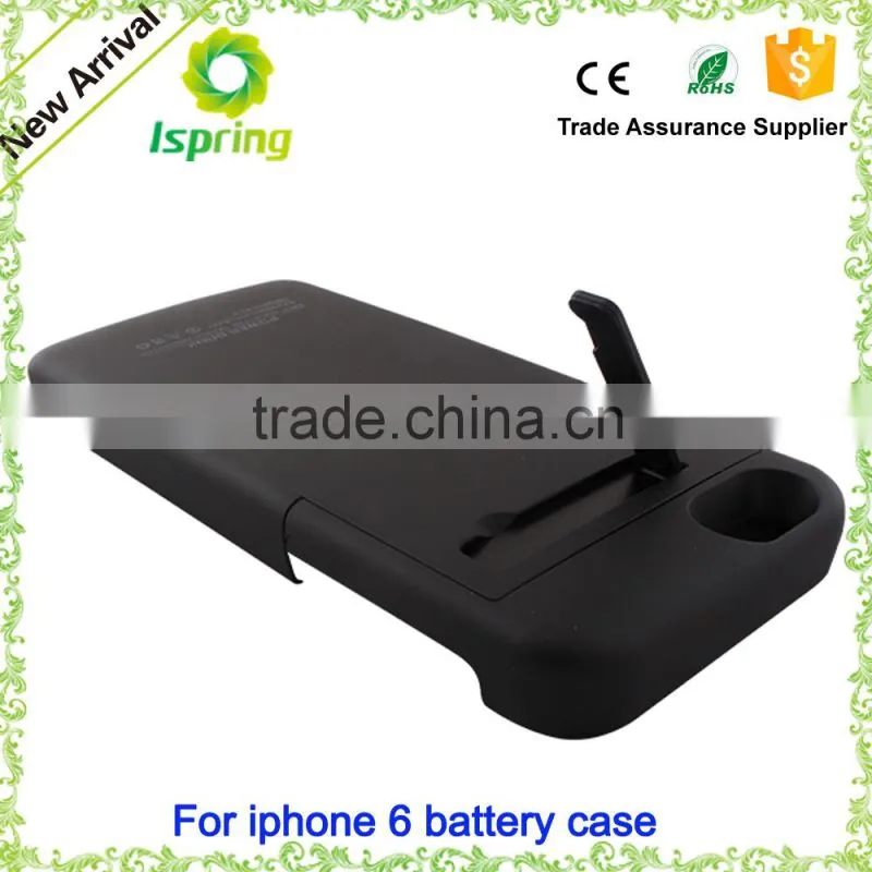 oem china manufacturer ultra thin power bank case for iphone 6, external backup battery