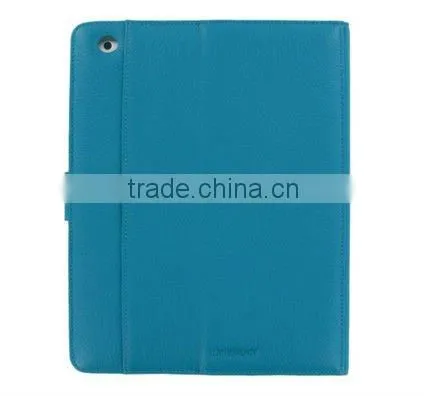 High quality 100% genunien leather case for IPAD 3