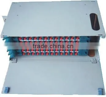96 cores rack mounted fiber optic ODF patch panel,ODF optical distribution box