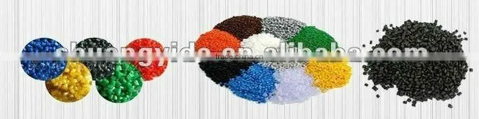 Two stage pellet mill/Waste Recycling machine. REFX model - Double Stage / Double Degassing pelletizing Extruding