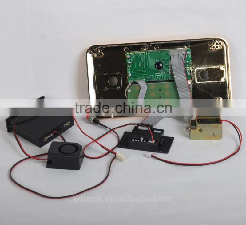 High polished electronic combination lock coded lock