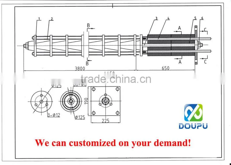 bobbin heaters terminal block