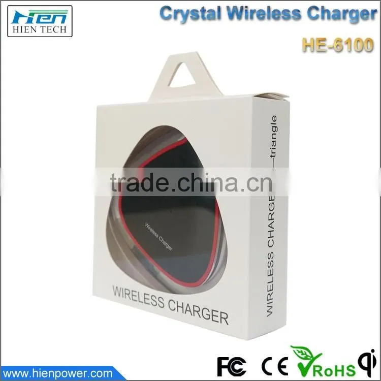Universal Qi Wireless Charger Pad for Samsung Galaxy S6 / S6 Edge Plus Nokia Lg G4 G3 G2 V10 Cargador Movil Inalambrico
