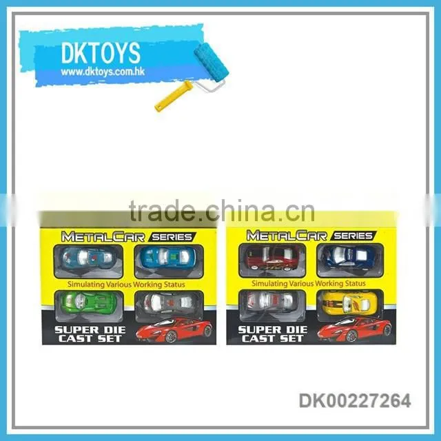 2016 hot selling 1:64 free wheel diecast car for kids
