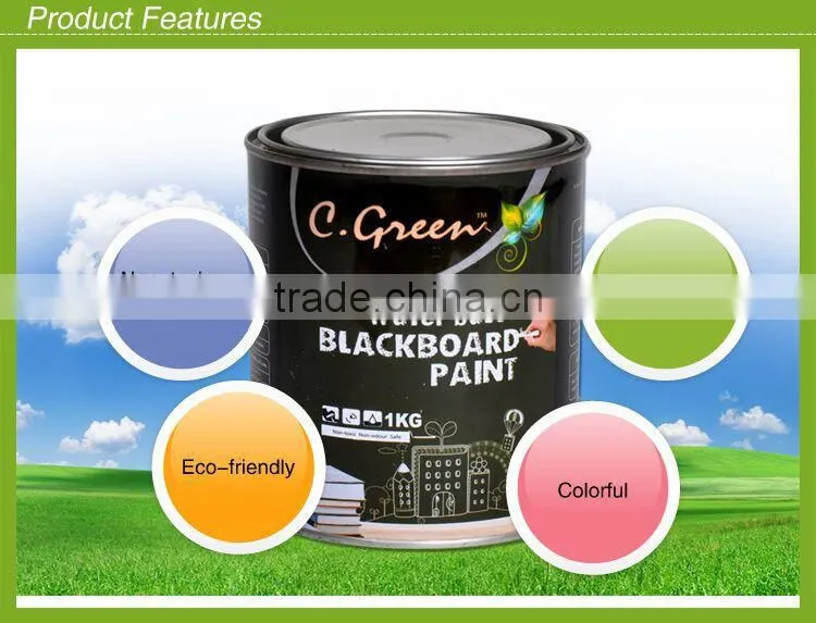 1KG blackboard paint /ecofriendly non-toxic