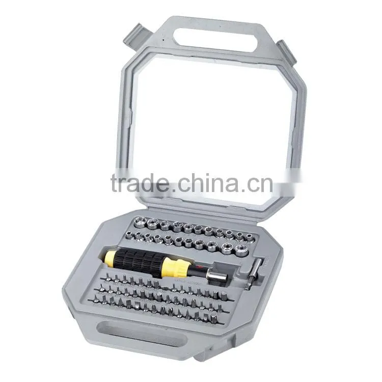 100pcs blow case package ratchet wrench screwdriver, H type Handle