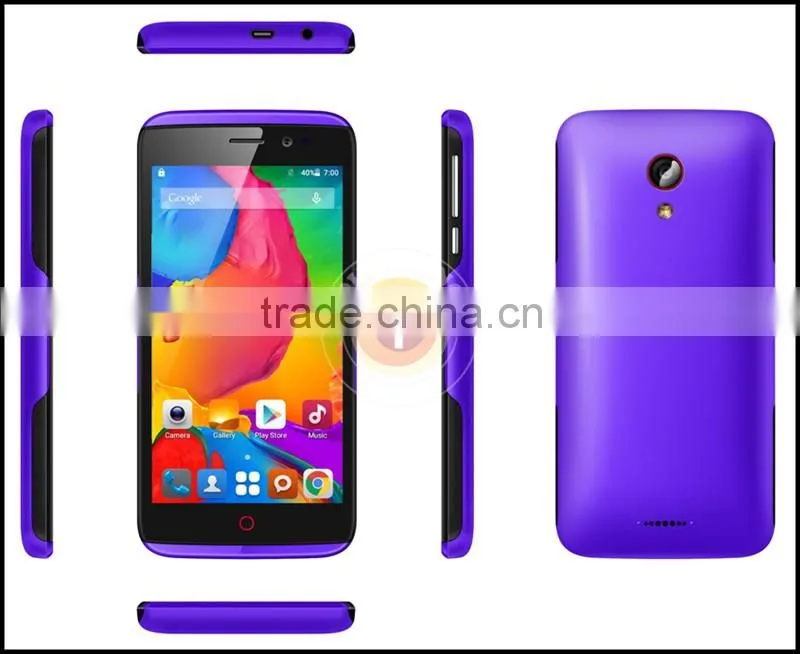 GPS 4.5 INCH FWVGA Touch Screen Android 5.1 Quad Core MTK6580 WIFI Smartphone Cell Phone 4501