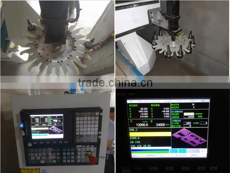 Philicam F3 ATC cnc wood engraving router machinery for doors cabinet