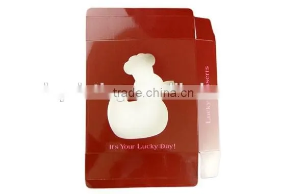 high quality cake box with window in shanghai