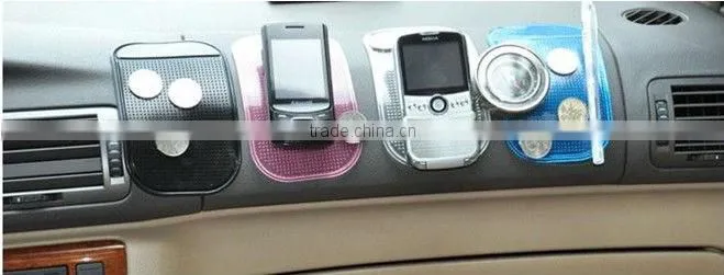 Powerful Silica Gel Magic Sticky Pad Anti Slip Non Slip Mat for Phone PDA mp3 mp4 Car Accessories Multicolor