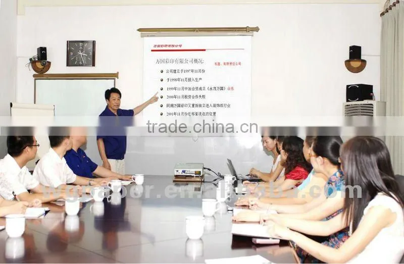 bamboo design decorative waterproof melamine contact overlay paper