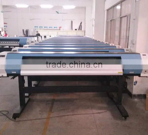 2015 hot selling water based type inkjet printers for vinyl sticker/flex banner/soft film