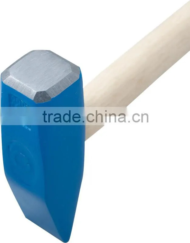 Germany type machinist hammer with wooden handle