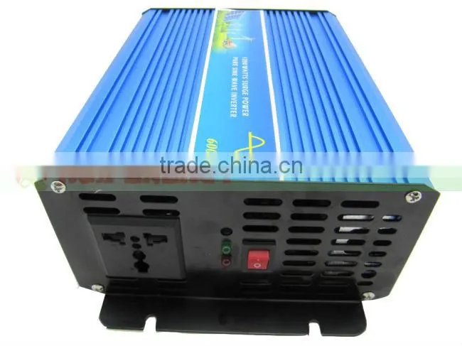 600w single phase to three phase inverter. 12V/24V/48V DC to 100/110/120/220/230/240V AC.