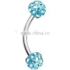 wholesale steel eyebrow navel lip belly rings button bar body piercing jewelry eyebrow ring piercing