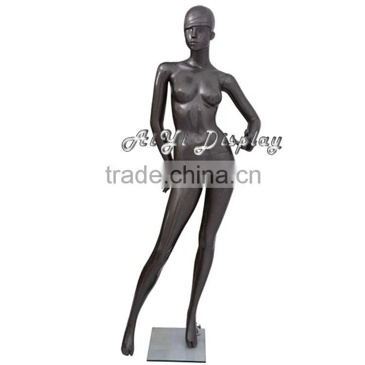 Female Dress Flesh Tone Plastic Mannequin Full Body Form