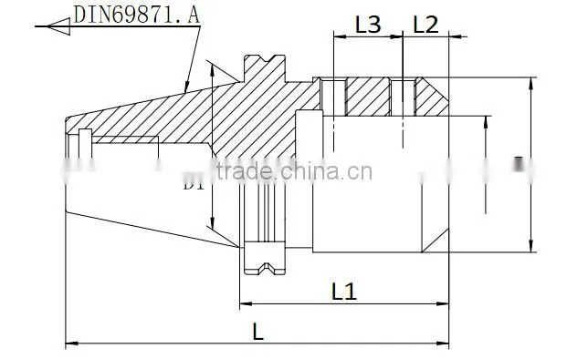 DIN69871 End Mill Holders