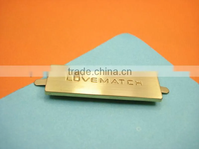 Long-term wholesale fashionable metal trademark logo q-2577