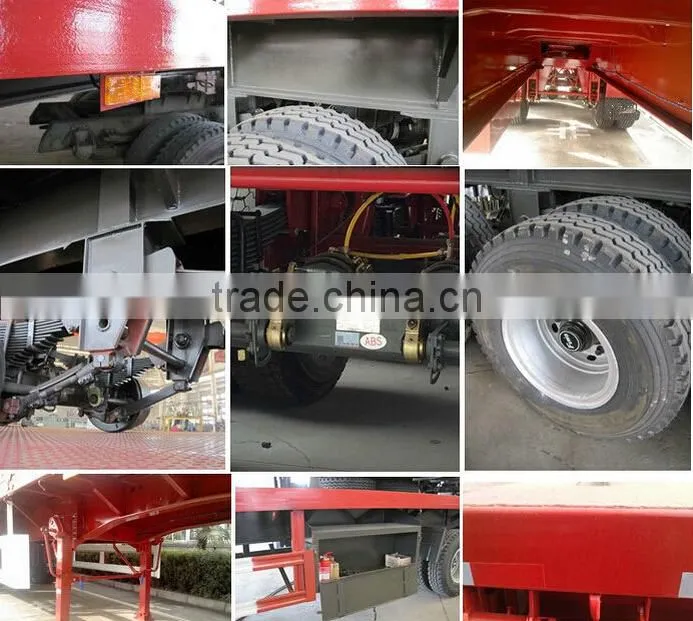 Box Semi Trailer/3 Axle Coal Transport Box Semi Trailer/AVIC kaile 3 alxe coal box semi trailer