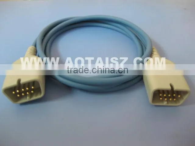 9P Male Spo2 Extension Cable for medical