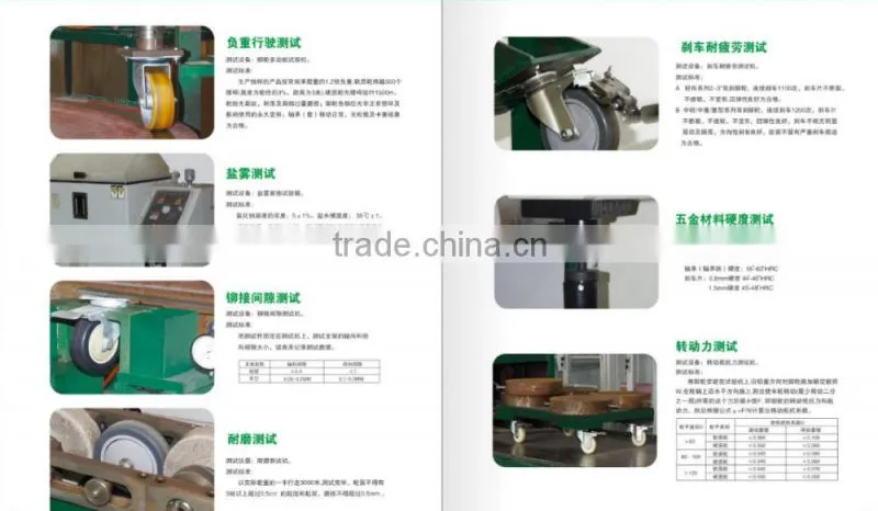 JY-303| Hard rubber caster wheel | Industrial trolley wheels | Casters for office chair