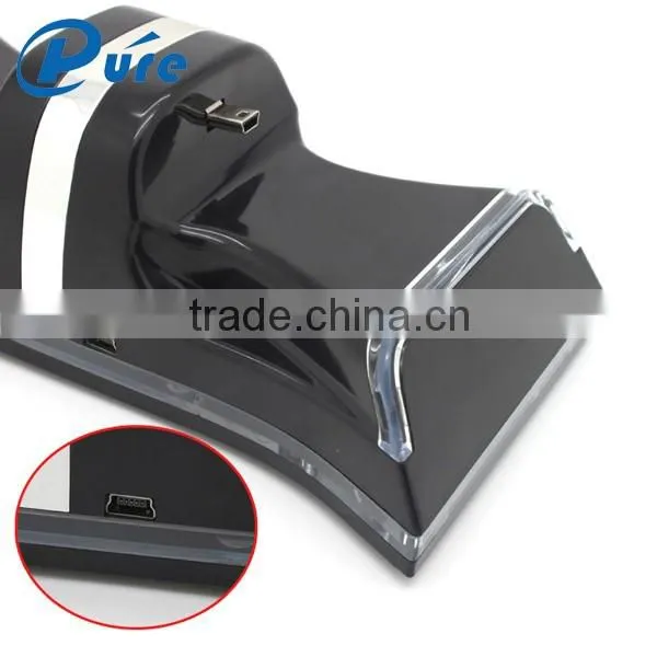 2 in 1 charging dock for SONY PS3 charger dock for PS3 charger for PS3 controllers/joysticks
