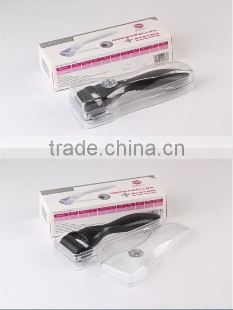 Stainless steel body derma roller beauty needle roller