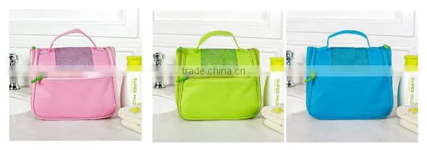 New Camping Travel Cosmetic bag Case Toiletry Makeup Bag Zipper Organizer Pouch Waterproof Hanging bag