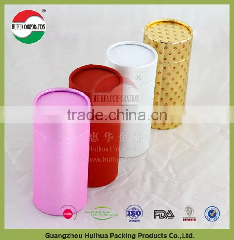 New colorful custom paper tube for lip balm design, paper lip balm tube packaging wholesale