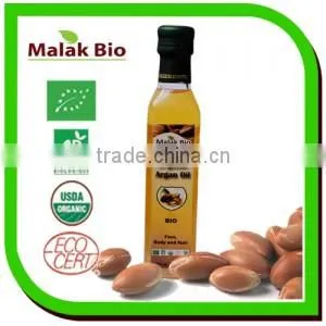 Organic argan oil for hair