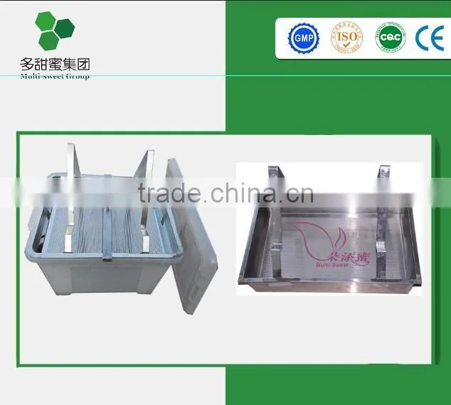 Beekeeping Tools For Use With Frame Extractor Honey Uncapping Stainless Steel Filter Tank /Tray