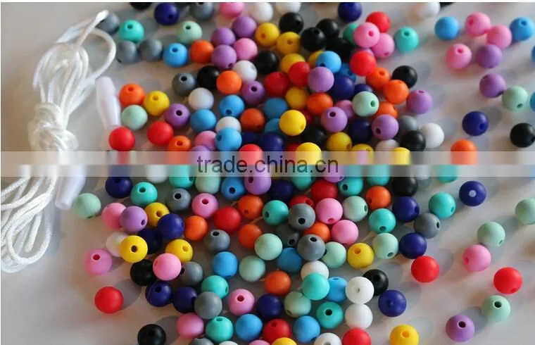Kid's food grade silicone beads chewing Beads/Nursing/Sensory Assorted Colors, Shapes and Sizes