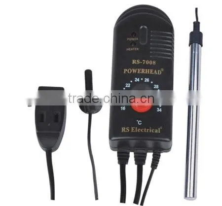 2014 New Off-water blackout digital LED Double titanium heater fish tank aquarium heater