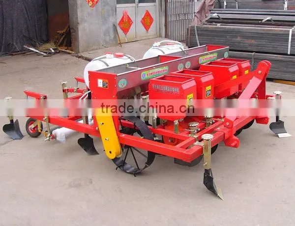 peanut seeder with irrigation system