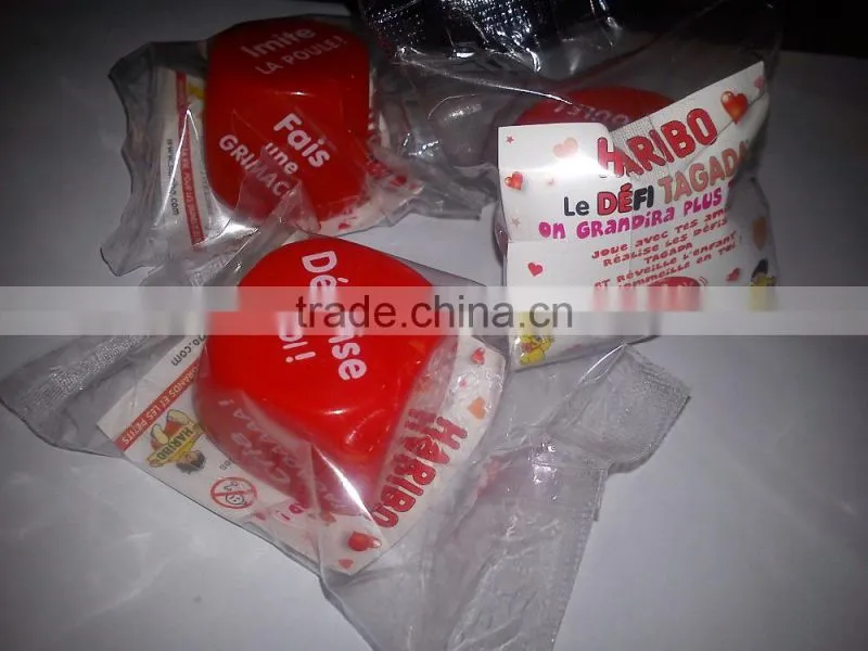 Top quality 20mm acrylic dice