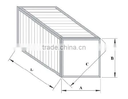 Plate air system ,heat recovery heat exchanger
