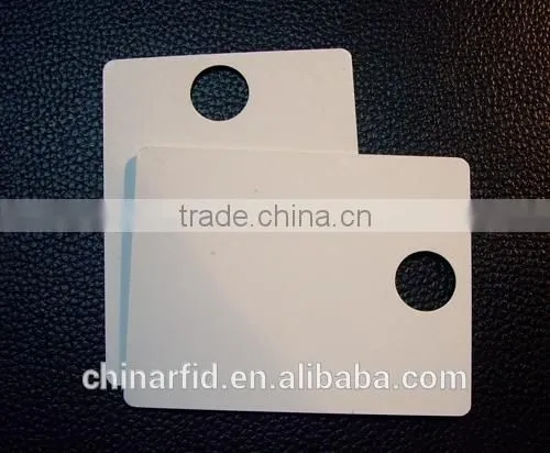 High Performance RFID Printing Barcode Hang Tags for Costume Tracking in Retail Stores