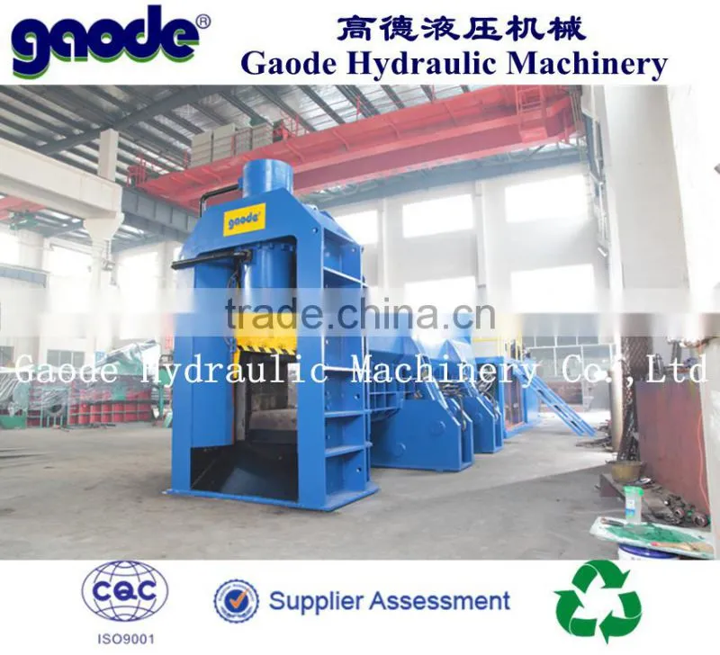 HBS5000 Automatic Hydraulic Scrap Metal Baler Shear Machine