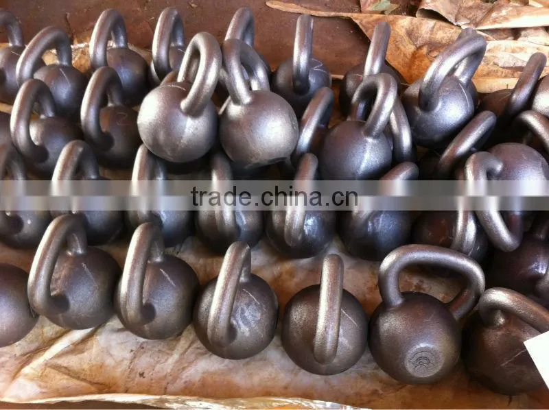 kettlebells and dumbbells