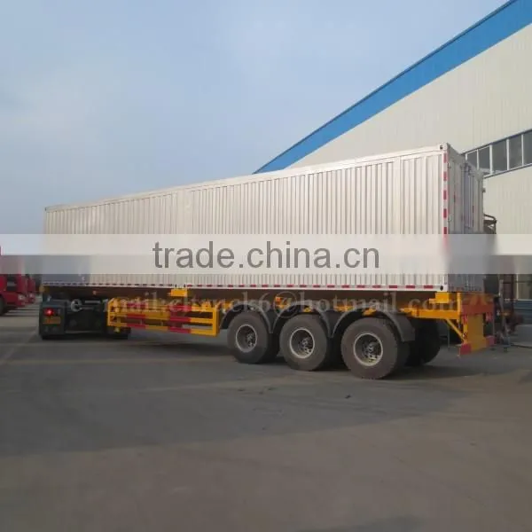 CLW 3 axle Van Type Semi Trailer 50ton