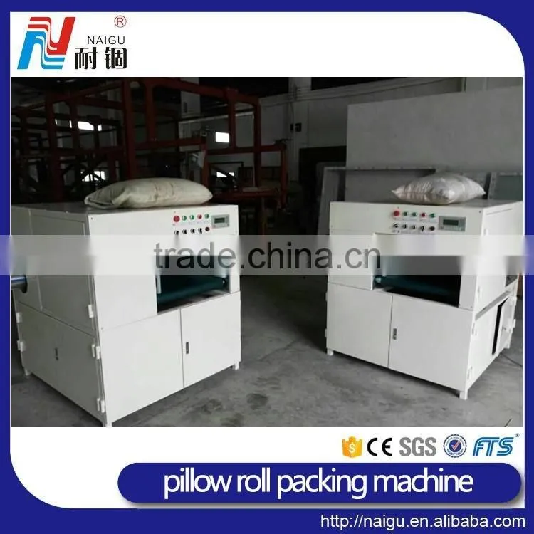 China NaiGu factory manufacturing pillow roll packing machine 07R