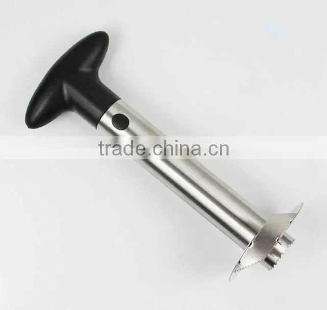 Easy Tool Stainless Steel Fruit Pineapple Corer Slicer Peeler Cut