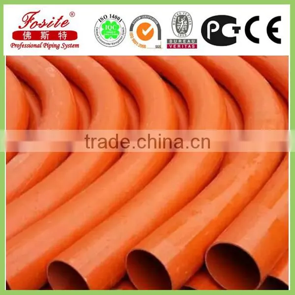 UPVC drainage pipe & fittings with large diameter