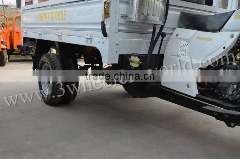3 Wheel Vehicle of Motorcycle Tricycle Trike with Four Wheels Back