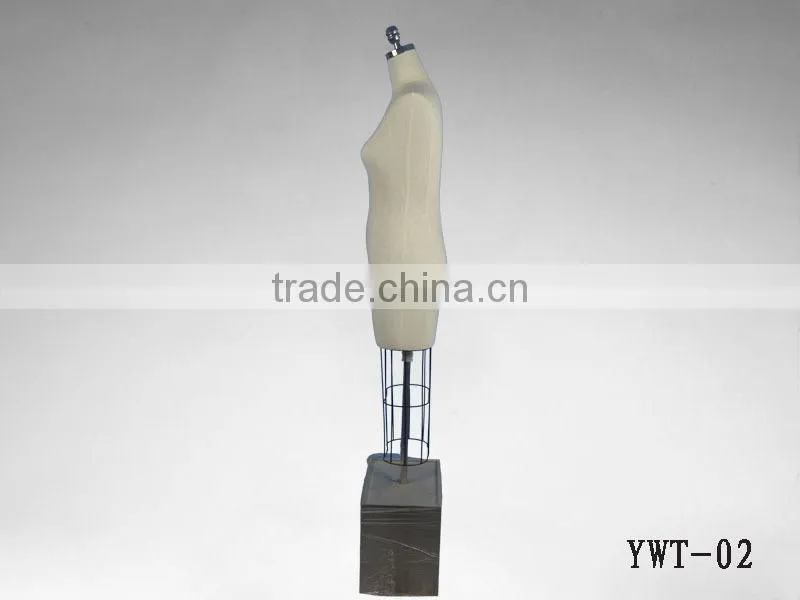 cheap dress form half body torso female mannequins for dressmaker dispaly