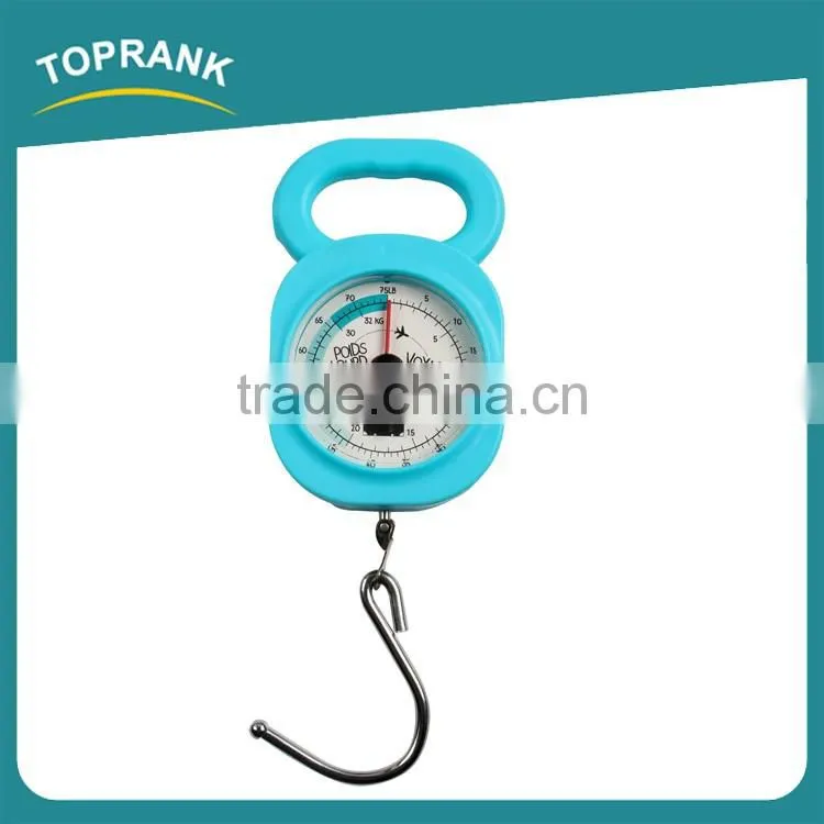 Cheap Promotional Gift Travel Hanging Hook Scale Capacity 35Kg Portable Mini Electronic Balance Pocket Digital Luggage Scale