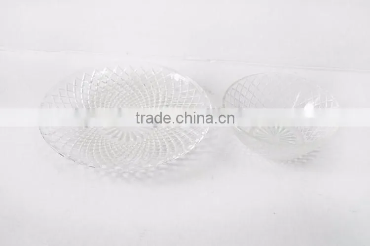 wholesale tablecare clear wine glass holder plate