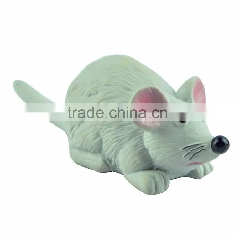 Custom lovely kids toys vinyl animal pet mouse toy model