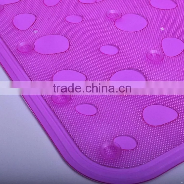2016 eco friendly for kids anti slip pvc bath mat